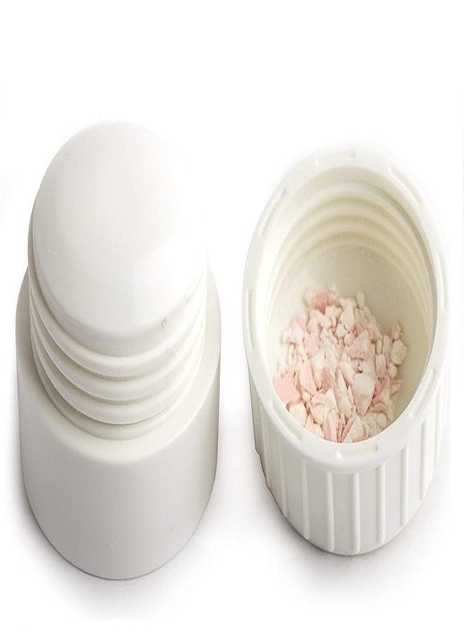 N M Z 4 in1 Medicine Grinder and Pill Cutter, Portable Mini Pill Cutter& Grinder,Tablet & Pill Cutter With Grinder, Drinking Cup (White1pc) - Image 3